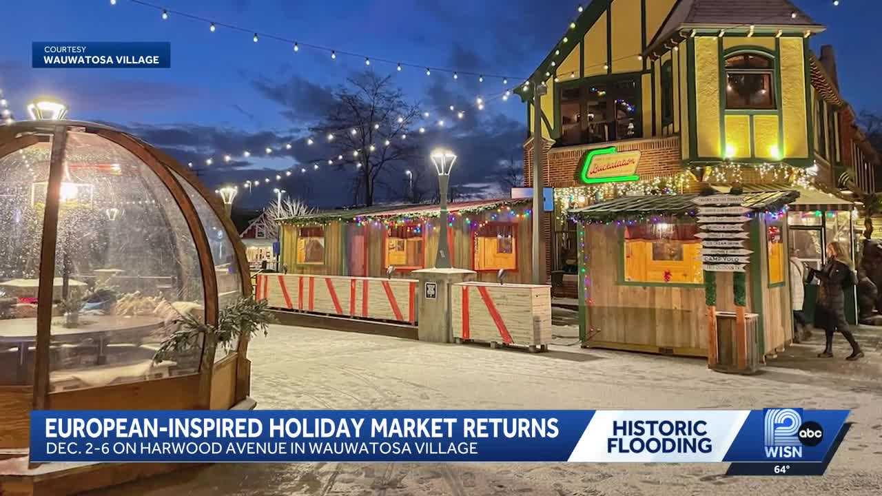 Wauwatosa Village Christmas Market returns in 2026 — WISN 12 Milwaukee, Pewaukee Community news
