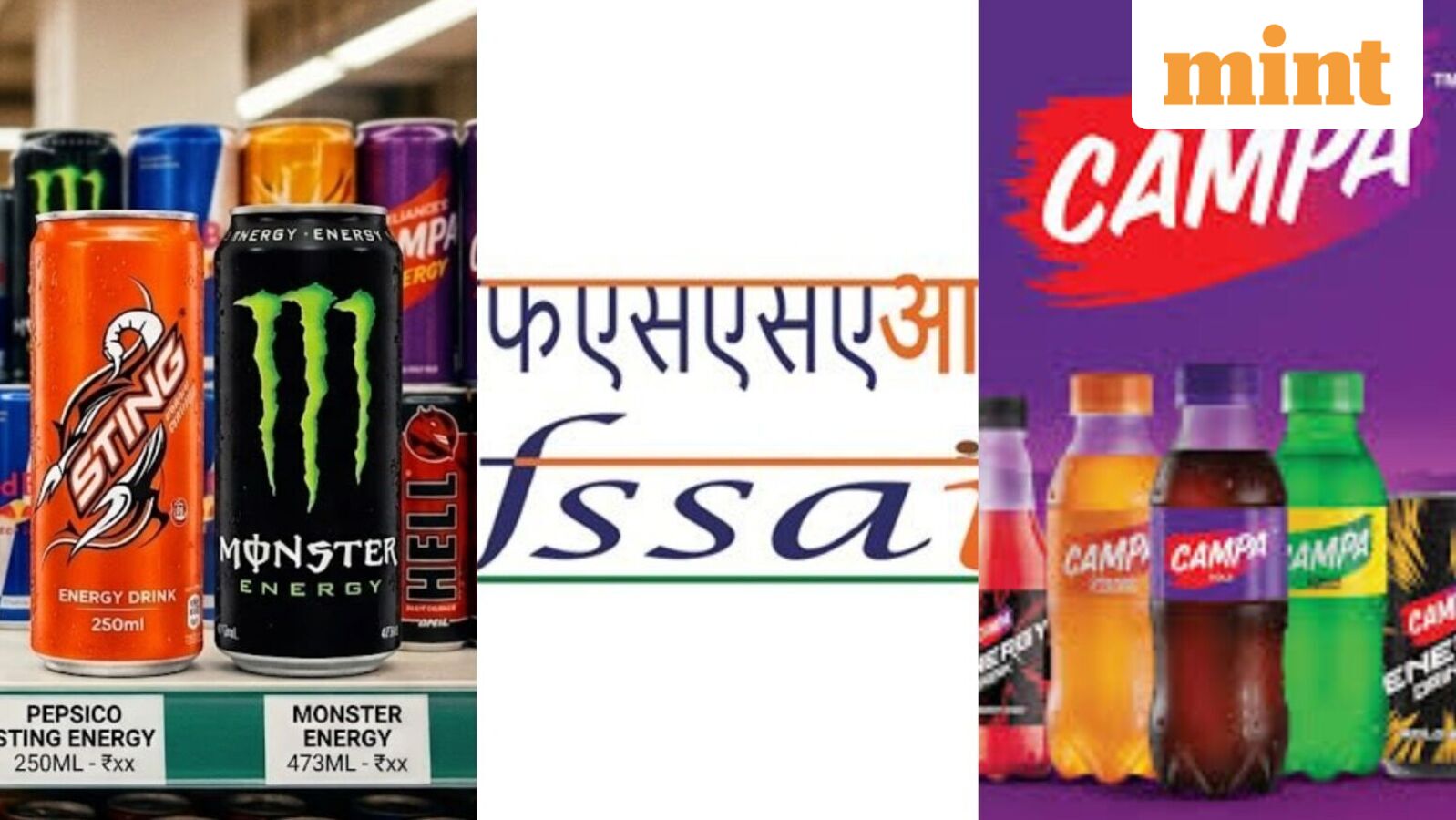 What happens to 'energy drinks' after Campa, PepsiCo get interim court relief against FSSAI label ban? | Explained — Mint India, Pewaukee Technology news